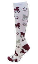 Load image into Gallery viewer, Equestrian Horse Socks