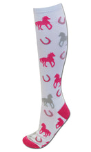 Load image into Gallery viewer, Equestrian Horse Socks